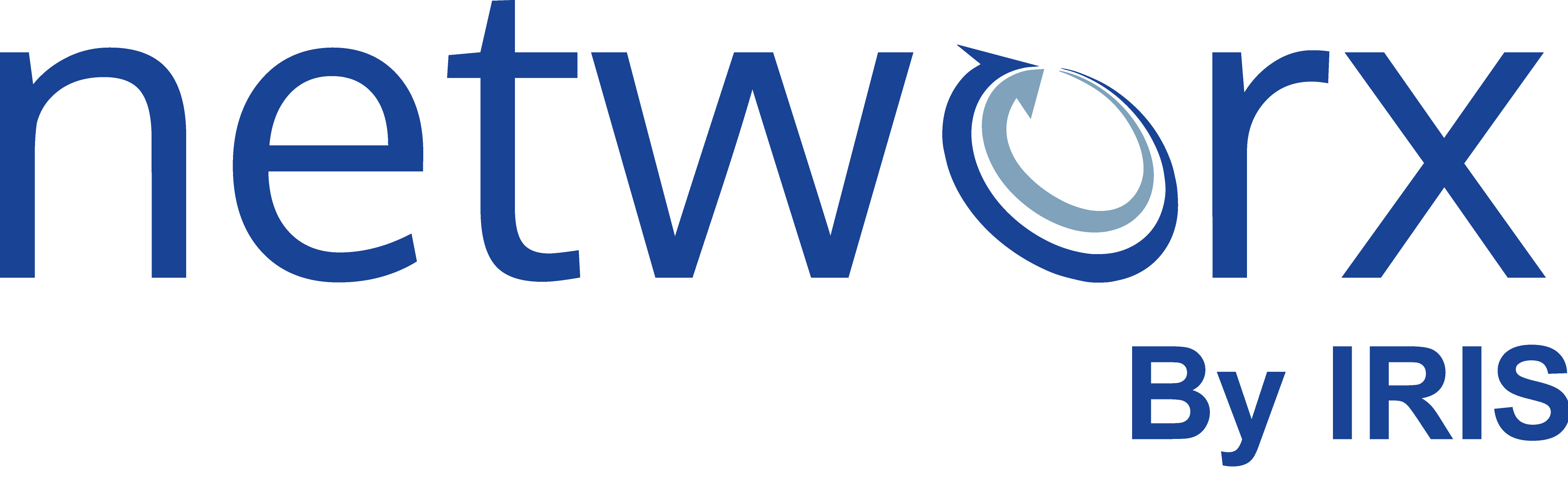 networx by iris white header logo